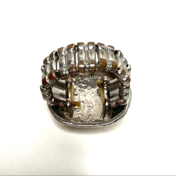 Enamel Owl Ring - Picture 6 of 8